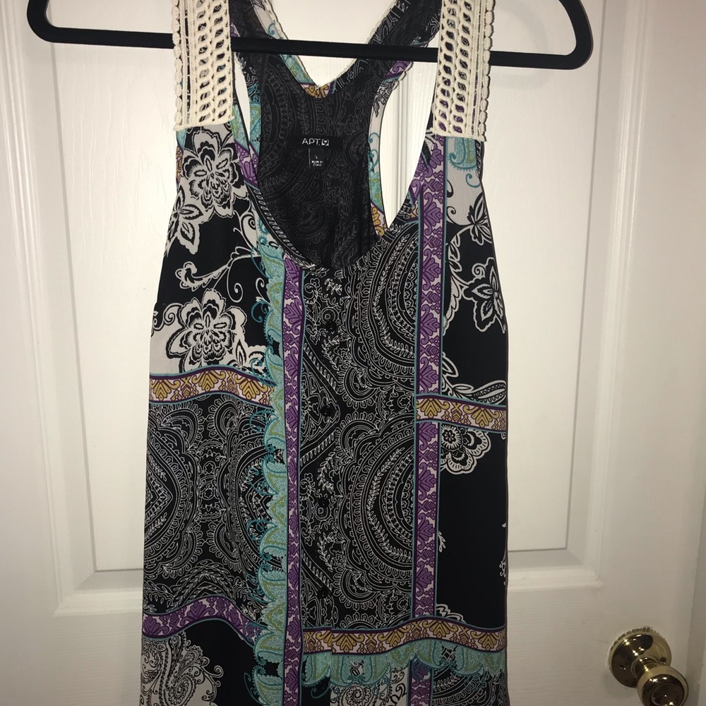 Apt 9 Razorback Multicolored Fashion Tank